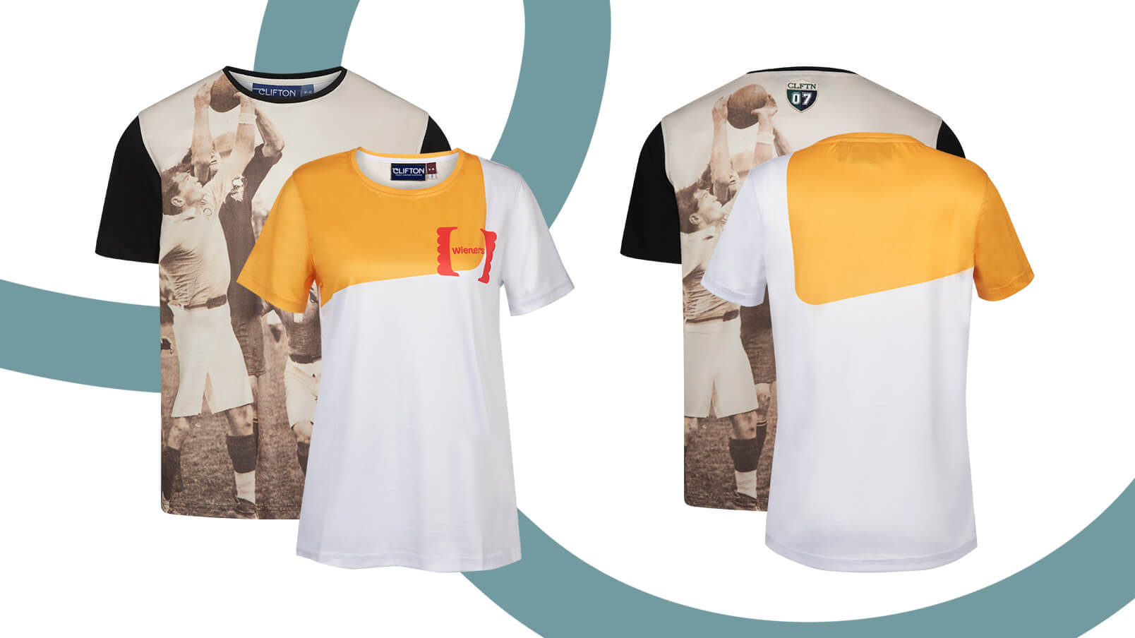 CLIFTON Redgrave Custom All-Over Print Tee